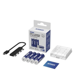 XTAR AA set punjivih baterija (1,5V Li-ion USB-C)