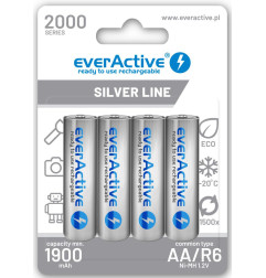 Ever Active set punjivih baterija AA/R6 Ni-MH 1.2V | 4 baterije