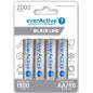 Ever Active set punjivih baterija AA/R6 Ni-MH 1.2V | 4 baterije