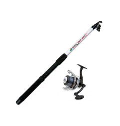 Lineaeffe Combo XTREME SNAKE HEAD štap + rola + najlon | 2.10m