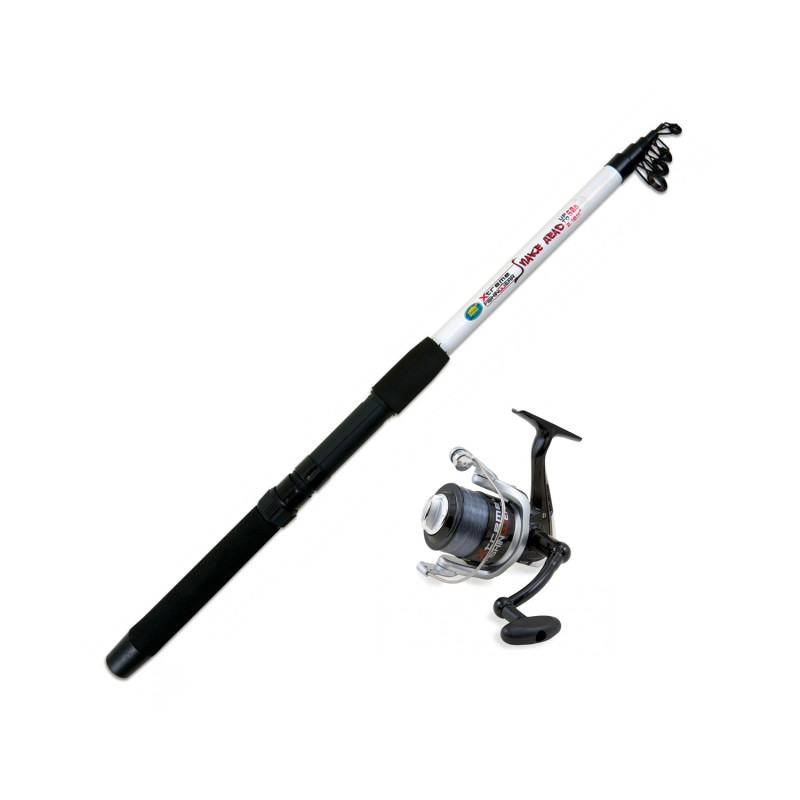 Lineaeffe Combo XTREME SNAKE HEAD štap + rola + najlon | 2.10m
