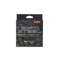 Fox Soft STEEL CAMO najlon | 1000m