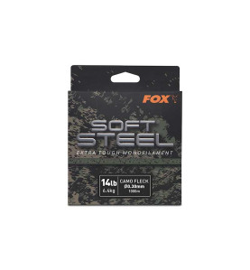 Fox Soft STEEL CAMO najlon | 1000m