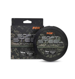 Fox Soft STEEL CAMO najlon | 1000m