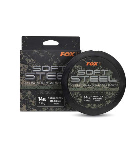 Fox Soft STEEL CAMO najlon | 1000m