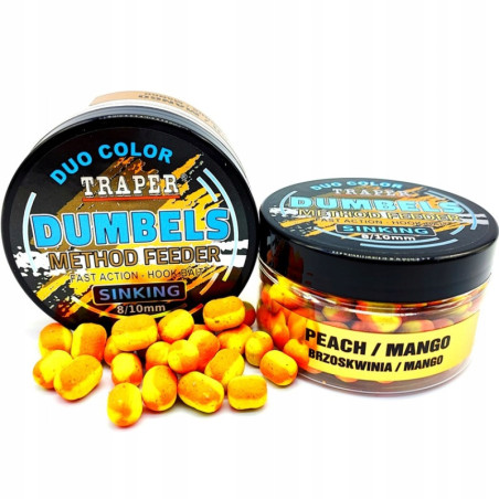 Traper Dumbels MF Duo color sinking peleti | 50g
