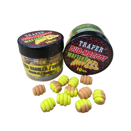Traper DUO-MAGGOT wafters | 8mm | 25g