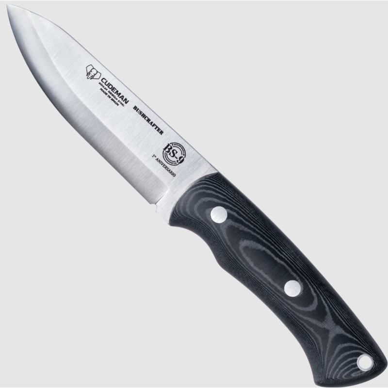 Cudeman BUSHCRAFTER Black Micarta fixni nož | 23cm Cudeman BUSHCRAFTER Black Micarta fixni nož | 23cm