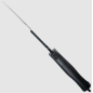 Cudeman BLACK LION Black Rubber Blued fixni nož | 28cm