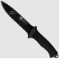 Cudeman BLACK LION Black Rubber Blued fixni nož | 28cm