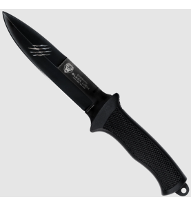 Cudeman BLACK LION Black Rubber Blued fixni nož | 28cm