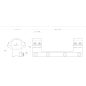 Hawke Match mono nosač optike 30mm | srednji