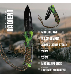 Eurocatch Radient preklopni nož | 21cm