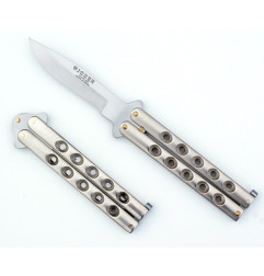 Joker TRAINING preklopni leptir nož | zamak | 22cm