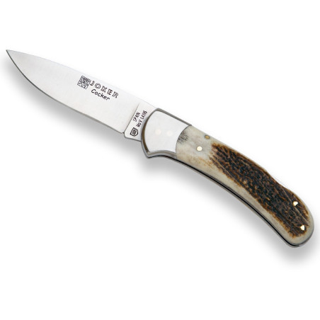 Joker COCKER preklopni nož | jelenji rog | 20.5cm