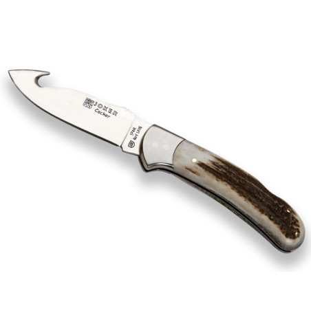 Joker COCKER skinner preklopni nož | jelenji rog | 20.5cm