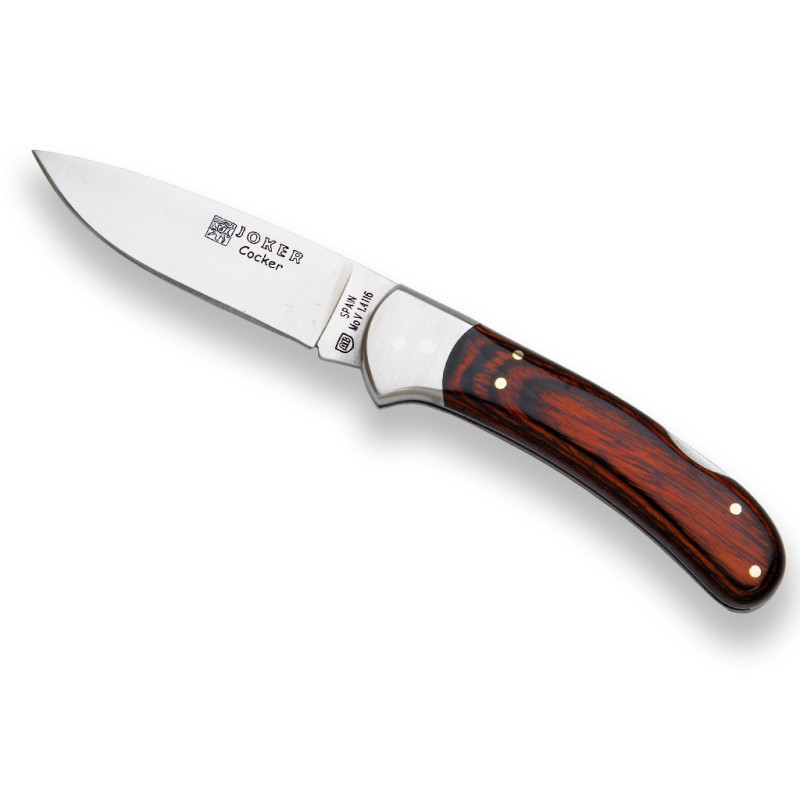Joker COCKER preklopni nož | crveno drvo | 21.5cm Joker COCKER preklopni nož | crveno drvo | 21.5cm