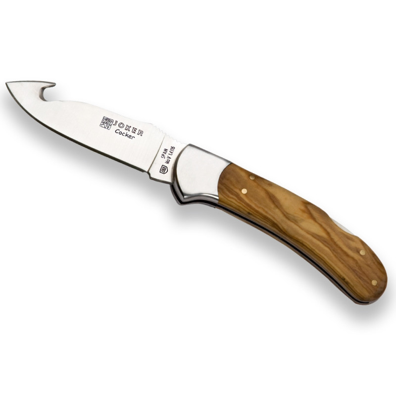 Joker COCKER skinner preklopni nož | crveno drvo | 21.5cm