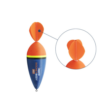 Delphin RocketBody plovak za štuku | 25g