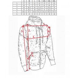 M-Tramp Hoodie jakna s kapuljačom | digital